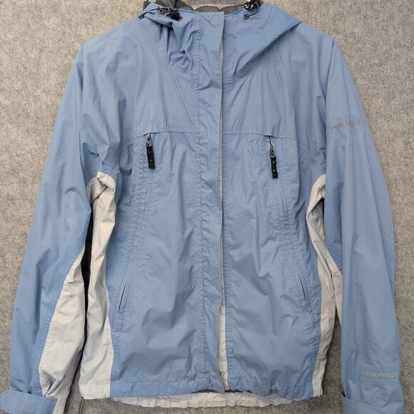 Columbia Omni-tech Jacket Windbreaker Mesh Spring Outdoor Sports Medium Hood - Picture 1 of 15